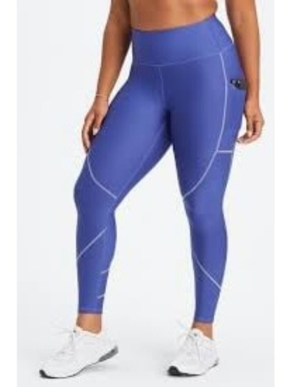 Fabletics Motion365 Pocket Leggings Purple SIZE Medium High Waisted